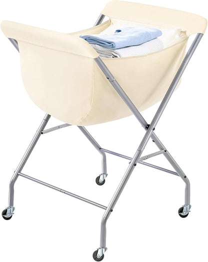 ELYKEN Collapsible Laundry Cart by ELYKEN