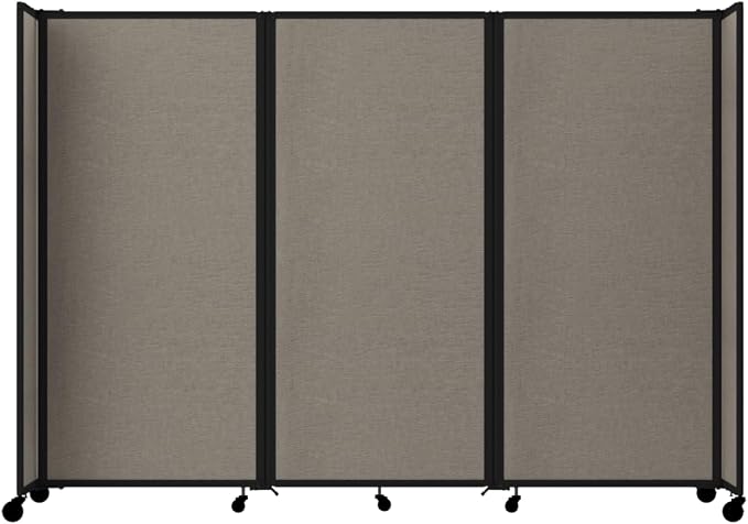 Versare Room Divider 360 Portable Wall Partition | Folding Panels | Large by VERSARE