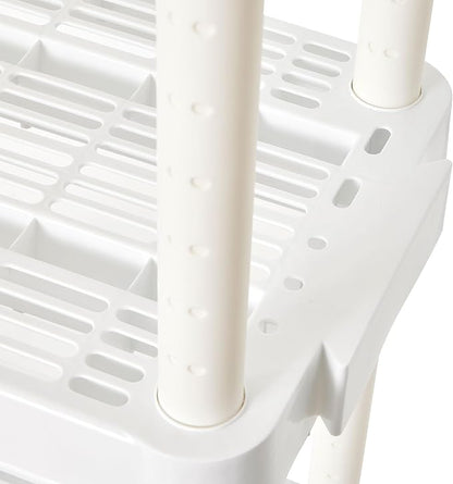 Gracious Living 14 x 32 x 54.5 Inch 4 Tier Adjustable Ventilated Medium Duty - Image 8