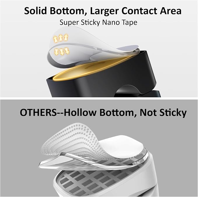 Rotatable Cord Organizer, Enhanced Spring Cable Clips, Strong Adhesive Cable - Image 4