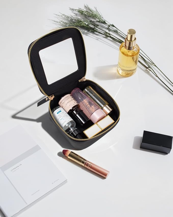 Travel Clear Makeup Bag Set, TSA Approved Cosmetic Bag Case - Image 3