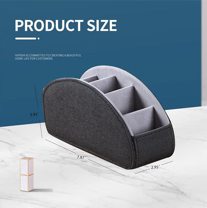 YAPISHI Remote Control Holder, 5 Rooms Desk Organizer and Decorations - Image 3