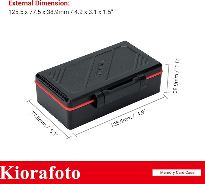 36 Slots SD MSD Memory Card Case Holder Water-Resistant Anti-Shock Storage - Image 8