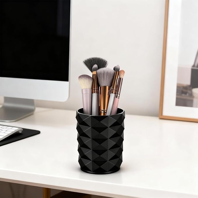 Acrylic Makeup Brush Holder Organizer, Stylish Pencil Holder - Image 8