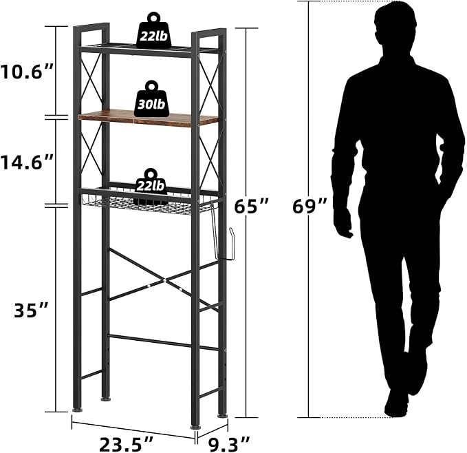 Kalrin Over The Toilet Storage - Image 2