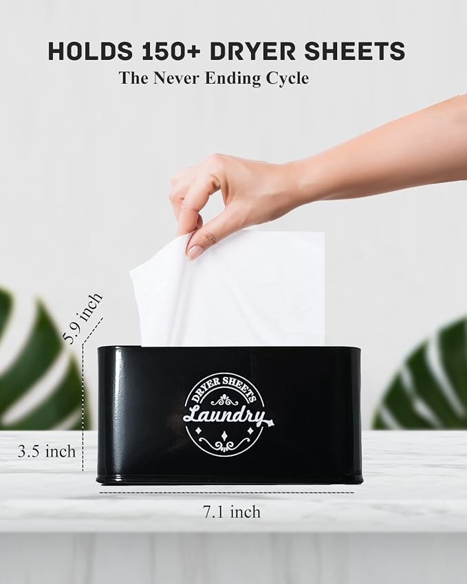 SACREDAY Dryer Sheet Holder Container - Image 4