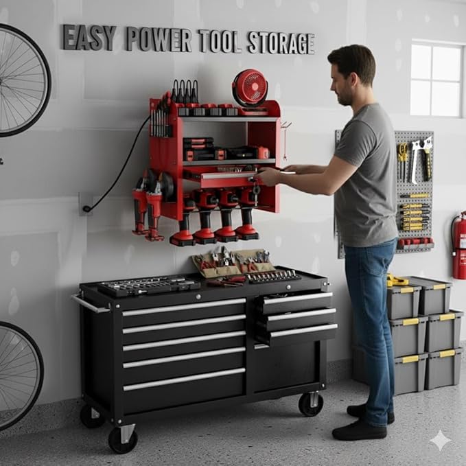 KSVO Power Tool Organizer Wall Mount - Image 5