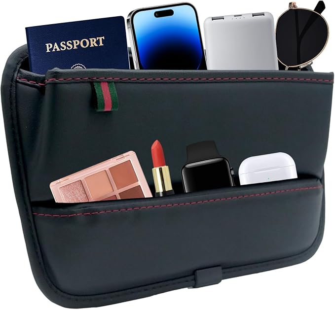 Car Gap Filler Organizer, Car Organizer Gap Storage Box by AOEEKI