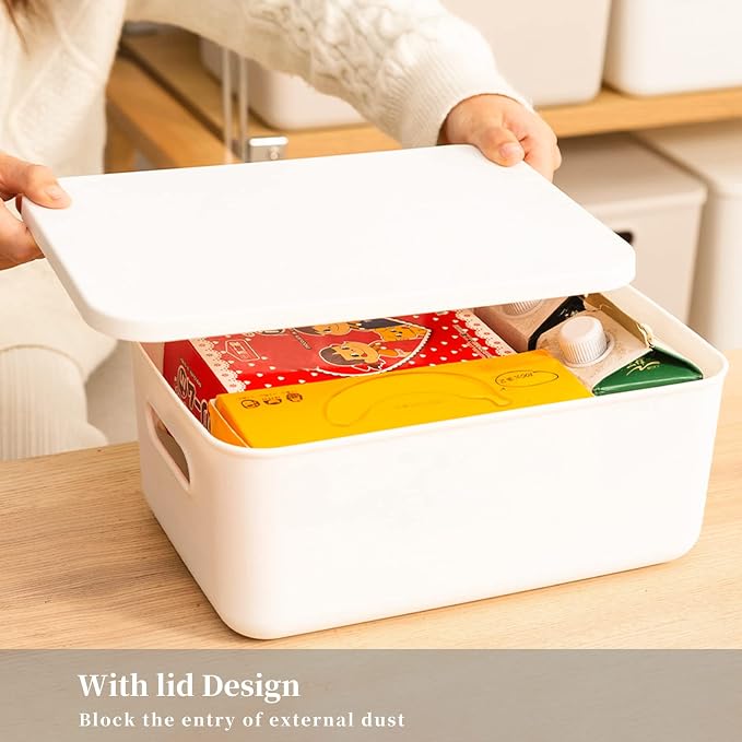 Plastic Storage Baskets Bins Boxes - Image 3