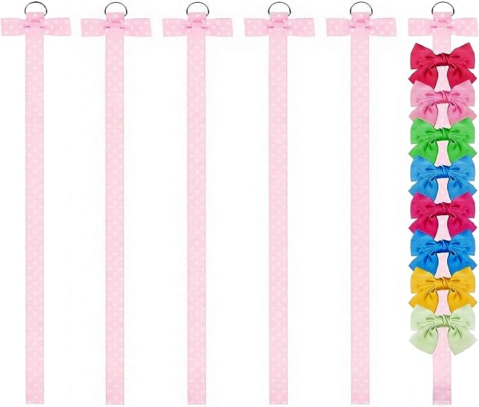 6 PCS Headband Bow Holder for Girls Hair Bows Clips Storage Bow Organizer by Unknown