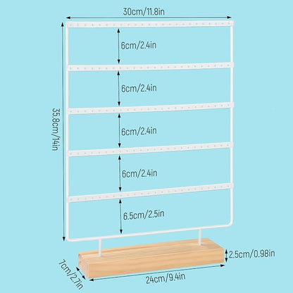 Earring Holder Organizer, Ear Jewelry Tree Organizer - Image 2