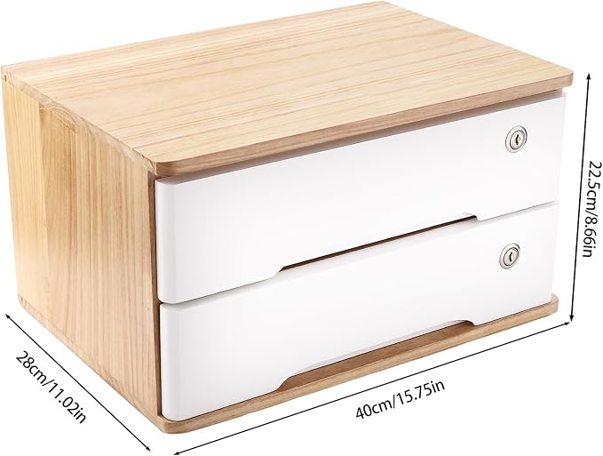 2-Tier Desktop Storage Box - Image 3