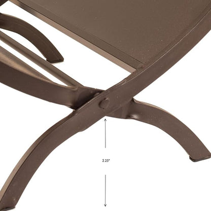 Panacea Colonial Compact Foldable Open Top Powder-Coated Steel Oak Leaf Design - Image 8