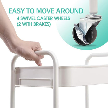 TOOLF 3-Tier Rolling Cart - Image 3