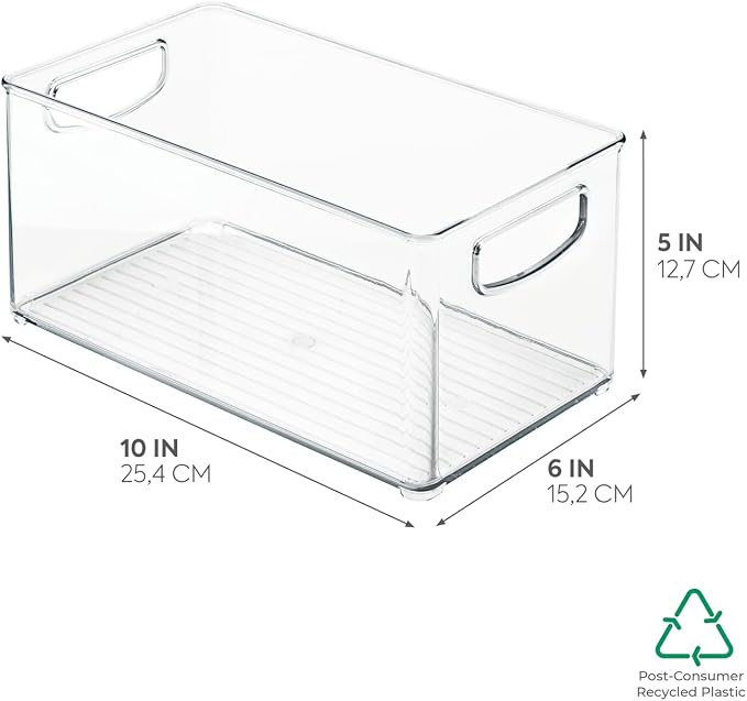 InterDesign iDesign Plastic Fridge and Freezer Organizer Bin - Image 2