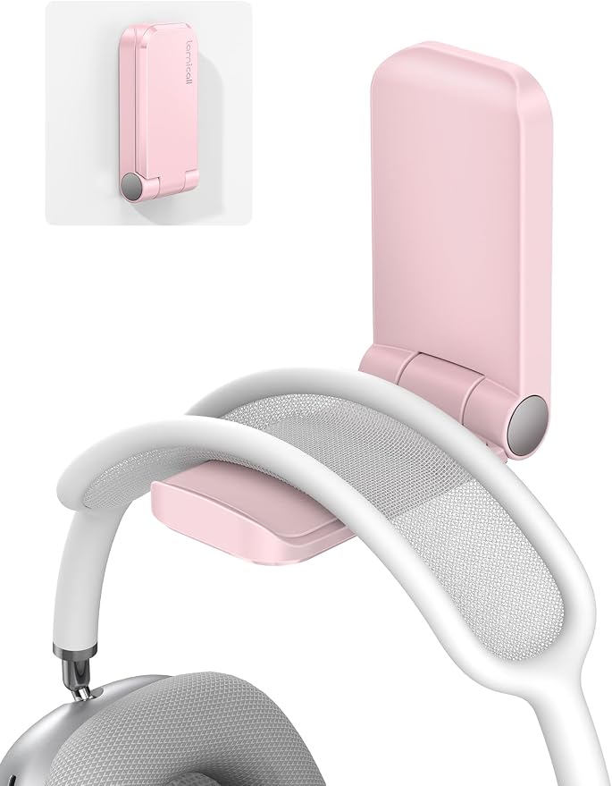 Lamicall Headphone Stand, Sticky Headset Hanger by Lamicall
