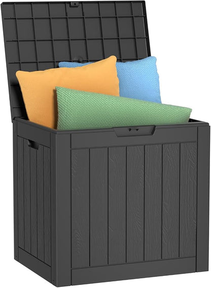 30 Gallon Deck Box, Resin Outdoor Storage Box by OutdoorLivingPerfected