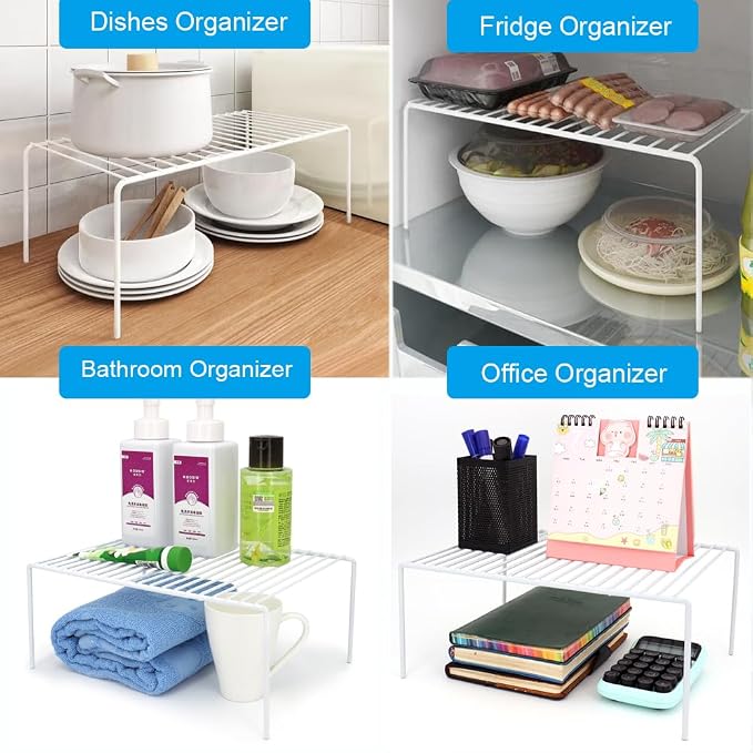 iPEGTOP Kitchen Cabinet Storage Shelf Rack - Image 6