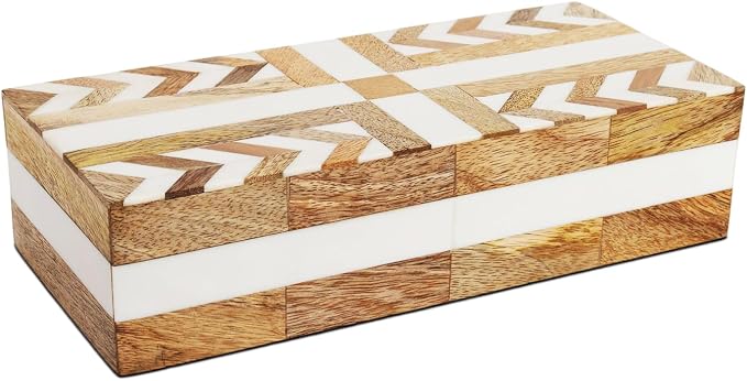 Handicrafts Home White Decorative Storage Box by HandicraftsHome