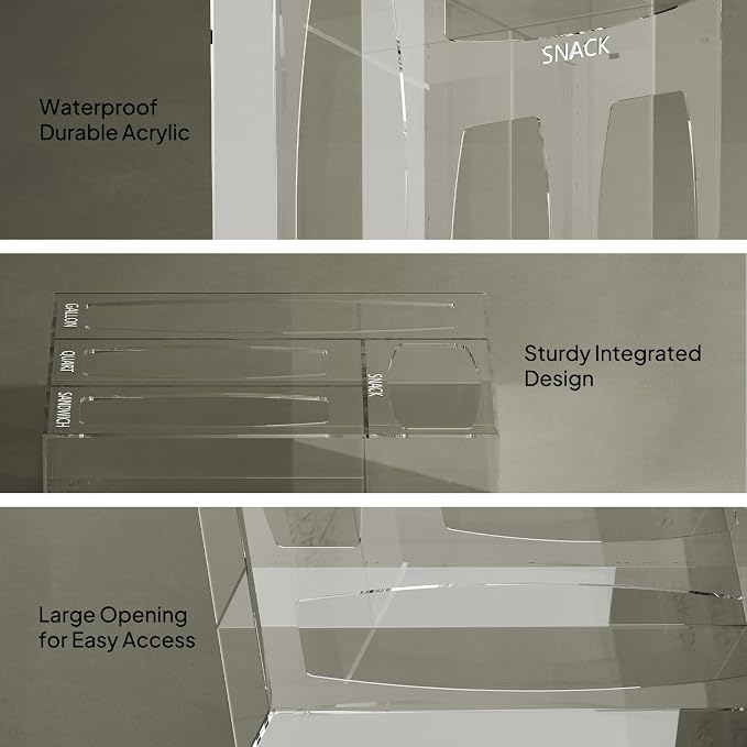 Aquiver Acrylic Bags Storage Organizer - Image 4