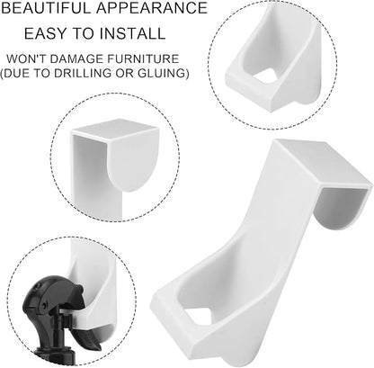 4pcs Spray Bottle Hanging Rack, Wall Mount Spray Bottle Hook Fit Door Cabinet - Image 4