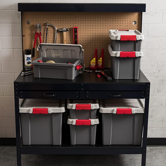 IRIS USA 20 Gallon Lockable Storage Totes - Image 2