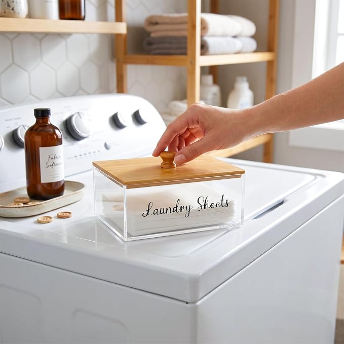 Acrylic Laundry Sheet Holder - Image 6
