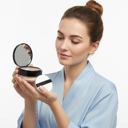20g No Leaks Empty Reusable Plastic Loose Powder Container, Portable DIY Makeup - Image 3