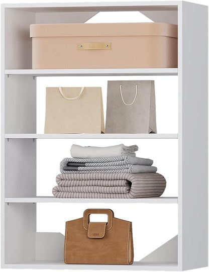 Short Tower Closet Mounted Storage Unit, Modular Closet System, Closet by Unknown