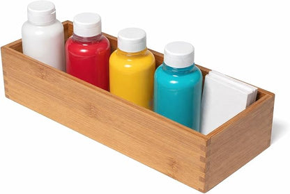 Lipper International Bamboo Utensil Holder Storage Box - Image 9
