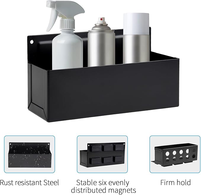 Magnetic Aerosol Spray Can Holder, Magnet Toolbox Bottle Holder, Tool Box - Image 3