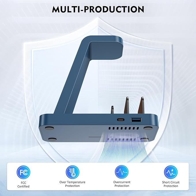 Wireless Charger for iPhone - 5 in 1 Charging Station for Multiple Devices - Image 5