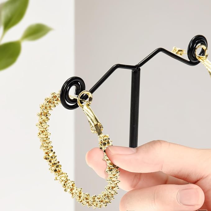 Coloch 18 Pcs Metal Earring Holder - Image 4