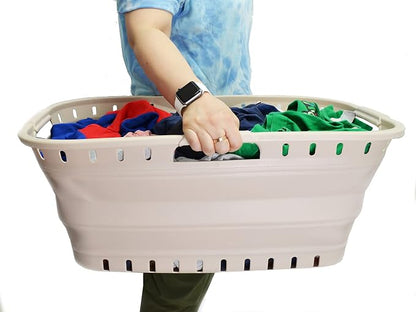 SAMMART 44L Collapsible Plastic Laundry Basket - Image 7