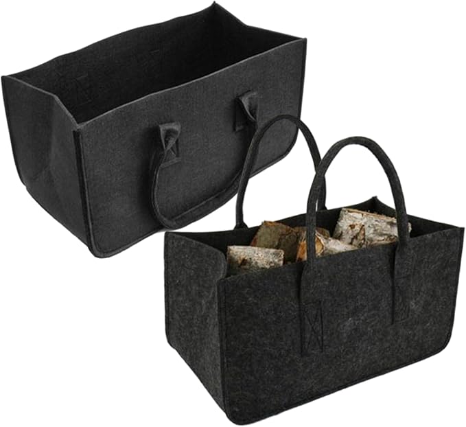 Felt Storage Bins 2Pcs 20x10x10 Inch Large Capacity Felt Basket by Unknown