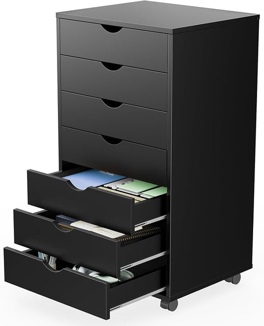 Sweetcrispy 7 Drawer Wooden Dresser, Storage Cabinets, Room Organization | by Sweetcrispy