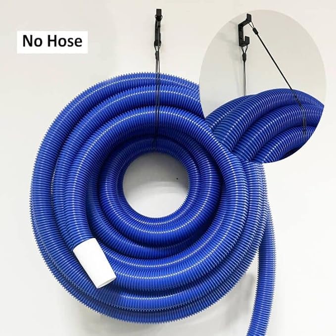 Heavy Duty Wall-Mounted Metal Hose Bracket, Pool & Garden Hose Organizer - Image 4