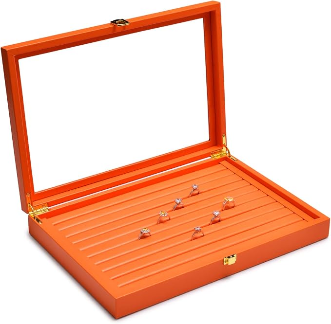 Oirlv Premium Leather Jewelry Display Tray - Image 2