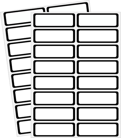 STARLIBOO Removable Freezer Labels Stickers, Blank Freezer Labels by STARLIBOO