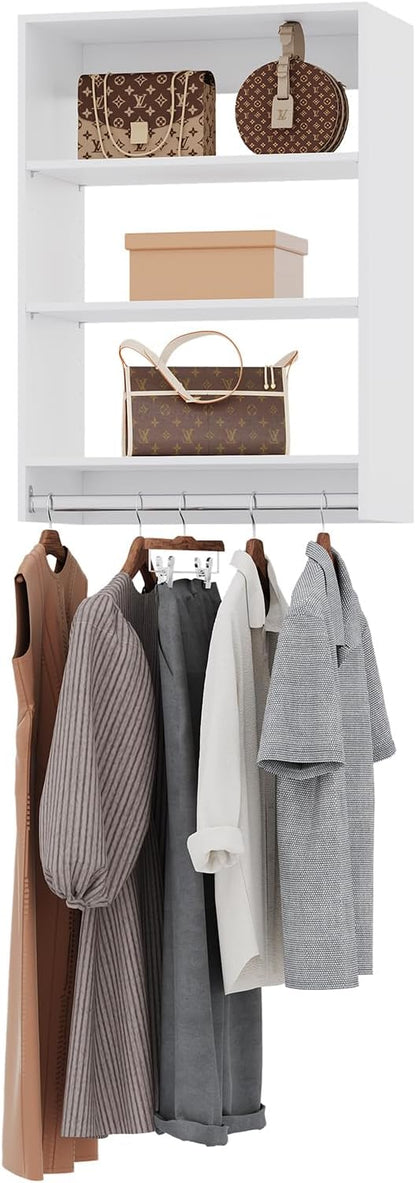 ROOMTEC 31.5" Medium Hanging Closet Unit, Modular Closet System by ROOMTEC