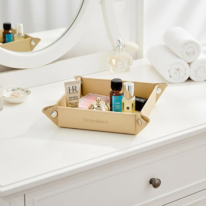 UnionBasic Small Jewelry Tray for Rings Watches Earrings, Entryway Catchall - Image 4