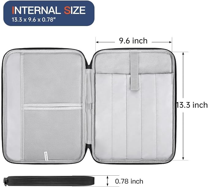 13 Inch Laptop Carrying Sleeve for 2026 2025 Apple MacBook Air 13 Inch Laptop - Image 2
