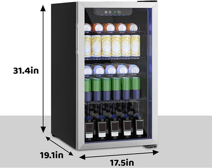 Compact 126 Can/3.2 Cu.Ft Mini Fridge - Image 7