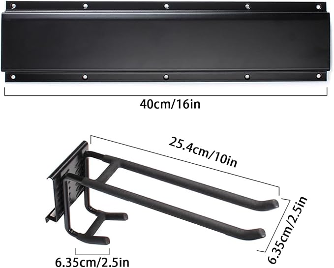 Garage Hooks, Quick and Easy Installation, 1 Set, Shed Basement Storage Hooks - Image 5