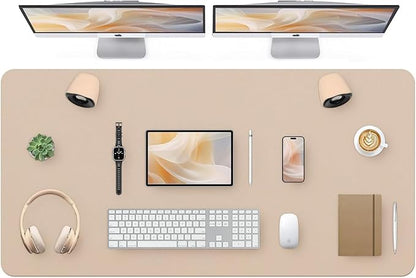 Bloss Extra Large Desk Mat 55" x 24", Non-Slip Dressing Table Cover Protector by Bloss