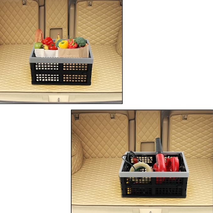 Jekiyo 16-Liter Folding Crates Storage, Collapsible Container Plastic - Image 4