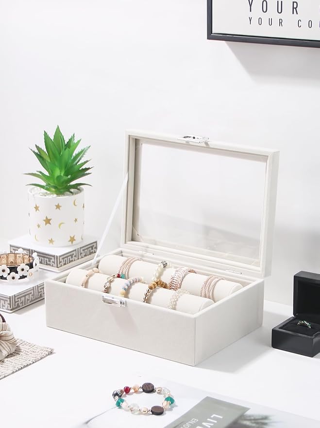 Bracelet Holder Organizer Box, Jewelry Storage Case - Image 2