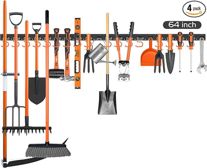 HORUSDY 64 Inch Adjustable Storage System, Wall Mount Tool Organizer, Tool by HORUSDY
