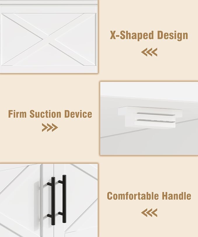 Farmhouse Shoe Storage Bench - Image 7