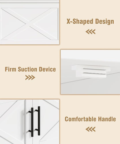 Farmhouse Shoe Storage Bench - Image 7